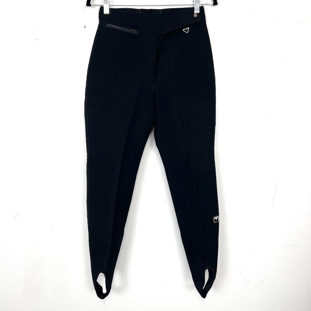 Vintage Obermeyer Women's Wool In-Boot Stirrup Ski Snowboarding Pants 2 - 4 /14R